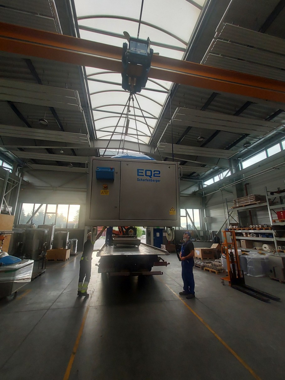 Dostawa prasa EQ2-20 w okolice Kazimierza Dolnego