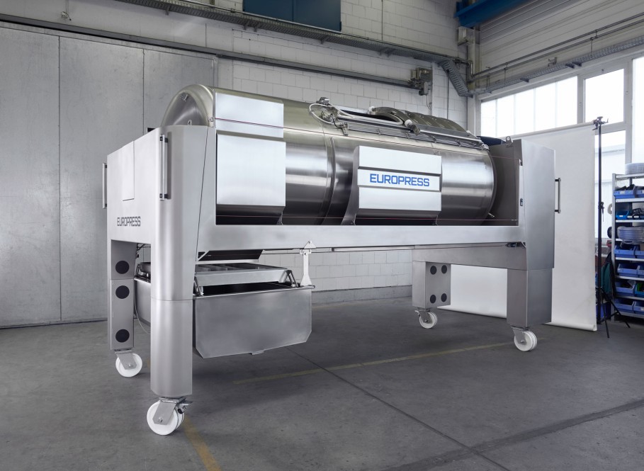 Prasa Europress typ EP2 - najczęściej kupowaną prasą w 2023 przez polskich Winiarzy