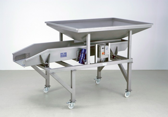 Stół wibracyjny do dozowania