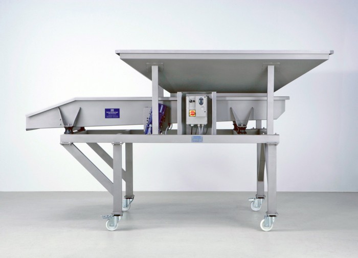 Stół wibracyjny do dozowania
