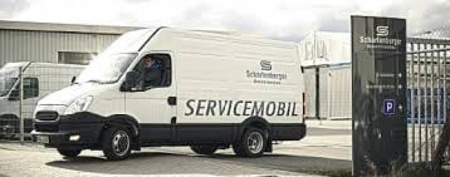 Serwis i przegląd pras, szypułkarek i przenośników firmy Scharfenberger.