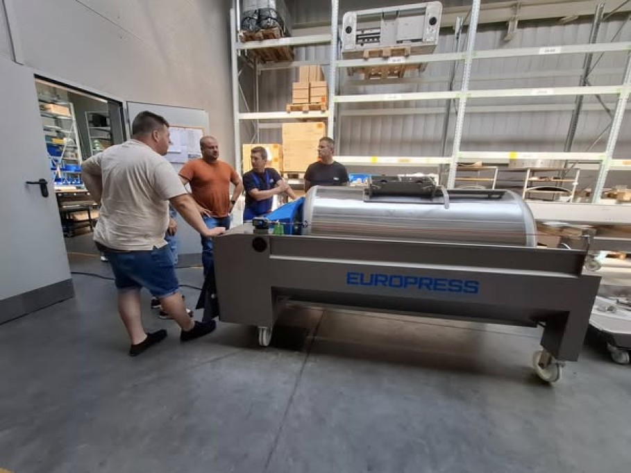 Odbiór prasy przez Właścicieli Winnicy Rubinowa