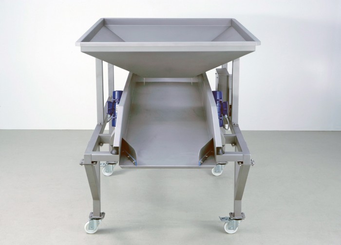 Stół wibracyjny do dozowania