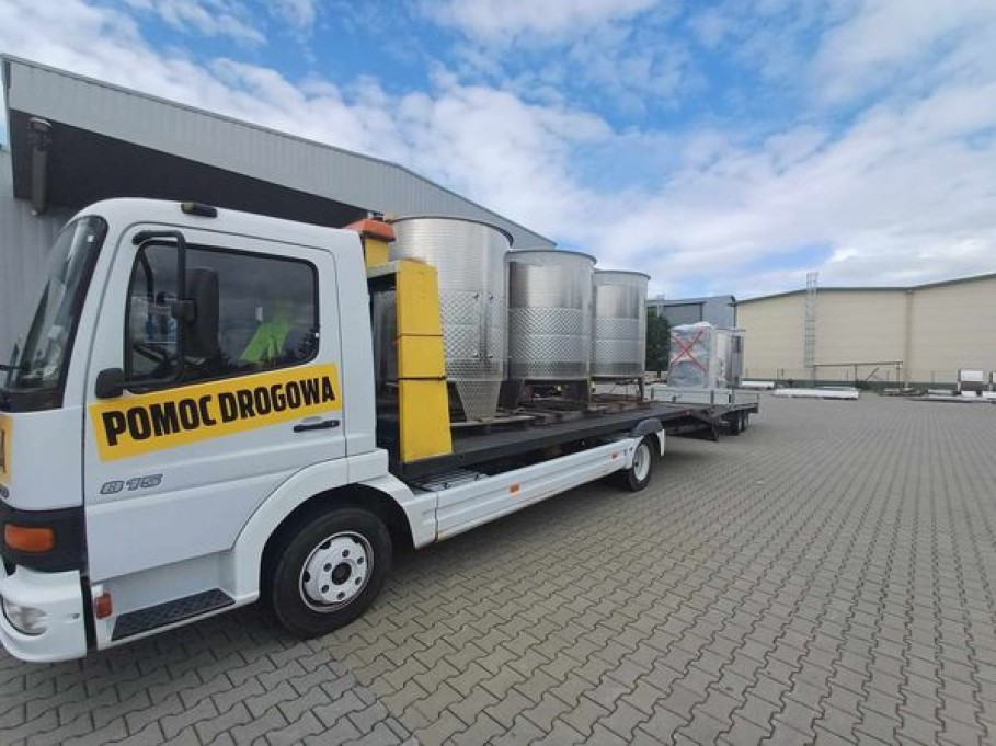 Dostawa do winnicy Fredrówka